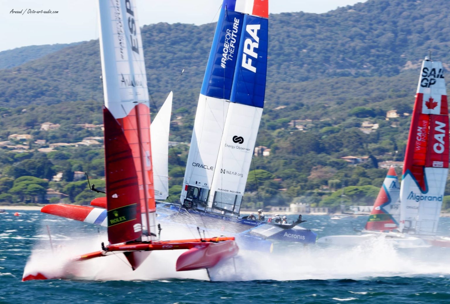 Octo Art Audio / Enceintes haute fidélité / Photos Sail GP 2022 à St