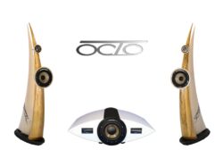 Octo 1200 : l'excellence acoustique pour notre 40e anniversaire, combinant tweeter Béryllium et technologie lin français Focal Enceinte Octo 1200 édition 40e anniversaire, équipée de tweeters Béryllium Focal et woofers en lin français par Octo Art Audio