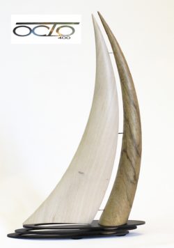 0CTO 400s sculpture bateau - bois / acier 0CTO 400s sculpture bateau - bois / acier