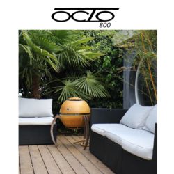 Enceintes OCTO 800 amplifiées stéréo réseaux sculpture acier bois unique au monde artisanal Enceintes OCTO 800 amplifiées stéréo réseaux sculpture acier bois unique au monde artisanal